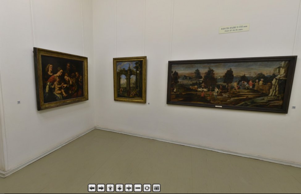 Виртуальный тур по экспозиции западноевропейского искусства XV-XIX веков
